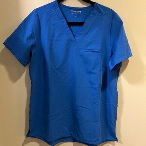 Mandala maternity scrub top